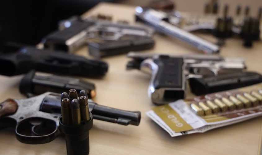 PF inicia recadastramento das armas registradas no Sigma