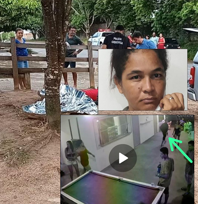 Mulher é morta a tiros após briga em bar em Ji-Paraná