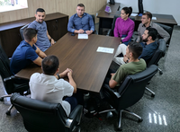  Deputado Ribeiro do Sinpol recebe visita de aprovados no concurso da Polícia Civil
