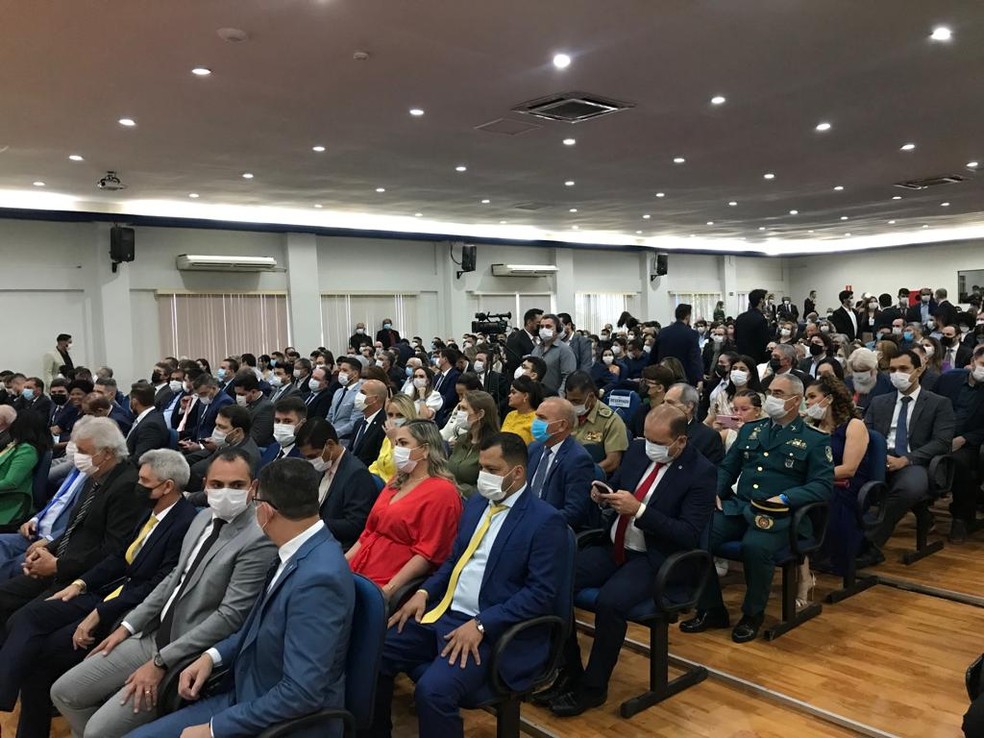 Diplomação dos políticos eleitos em Rondônia nas eleições 2022  — Foto: Ana Kézia Gomes/g1