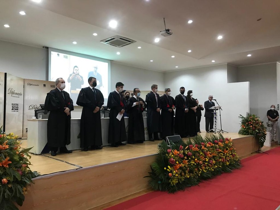 Diplomação em 2022: Corte eleitoral de Rondônia  — Foto: Ana Kézia Gomes/g1