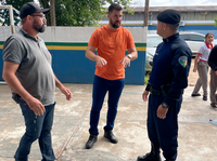 Deputado Nim Barroso visita Colégio Tiradentes, em Ji-Paraná