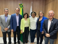 Cláudia de Jesus foi ao Ministério da Saúde reivindicar hospital regional para Ji-Paraná