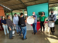 Ezequiel Neiva destina R$ 100 mil para atender fanfarras nas escolas municipais em Cacoal