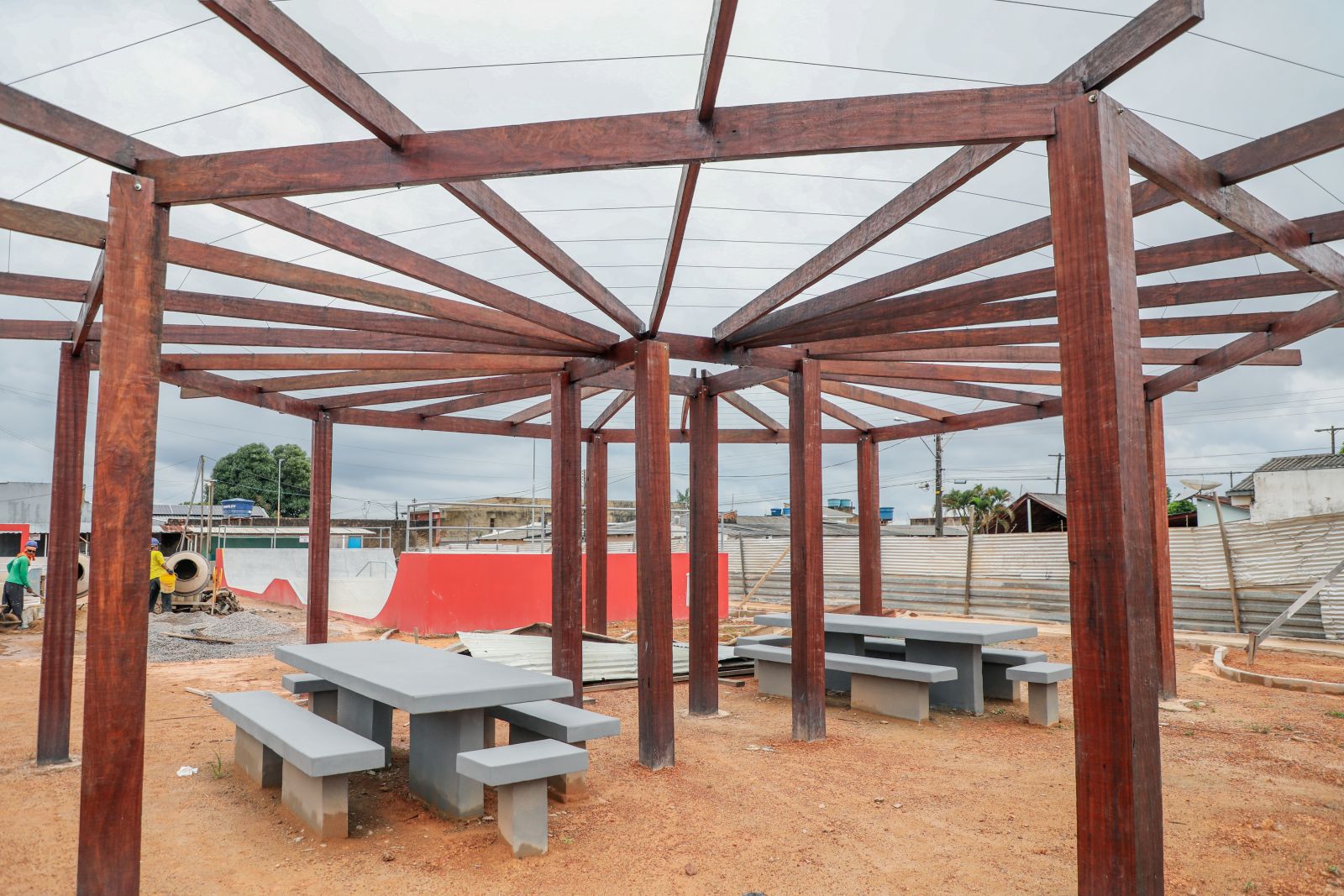A Praça das Camélias será mais um dos novos espaços públicos de lazer
