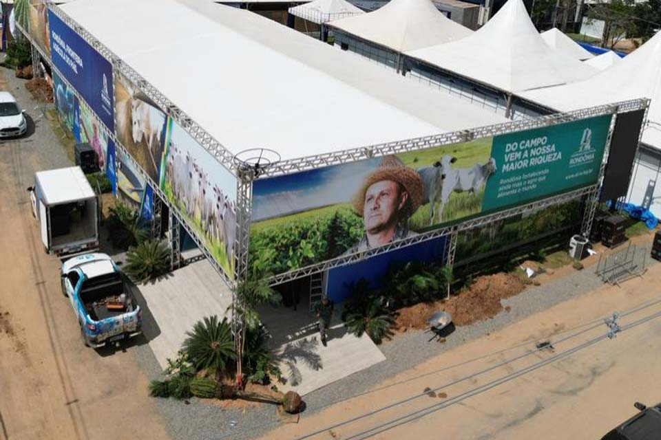 Assembleia Legislativa realiza coletiva de imprensa para abertura de estande na Rondônia Rural Show