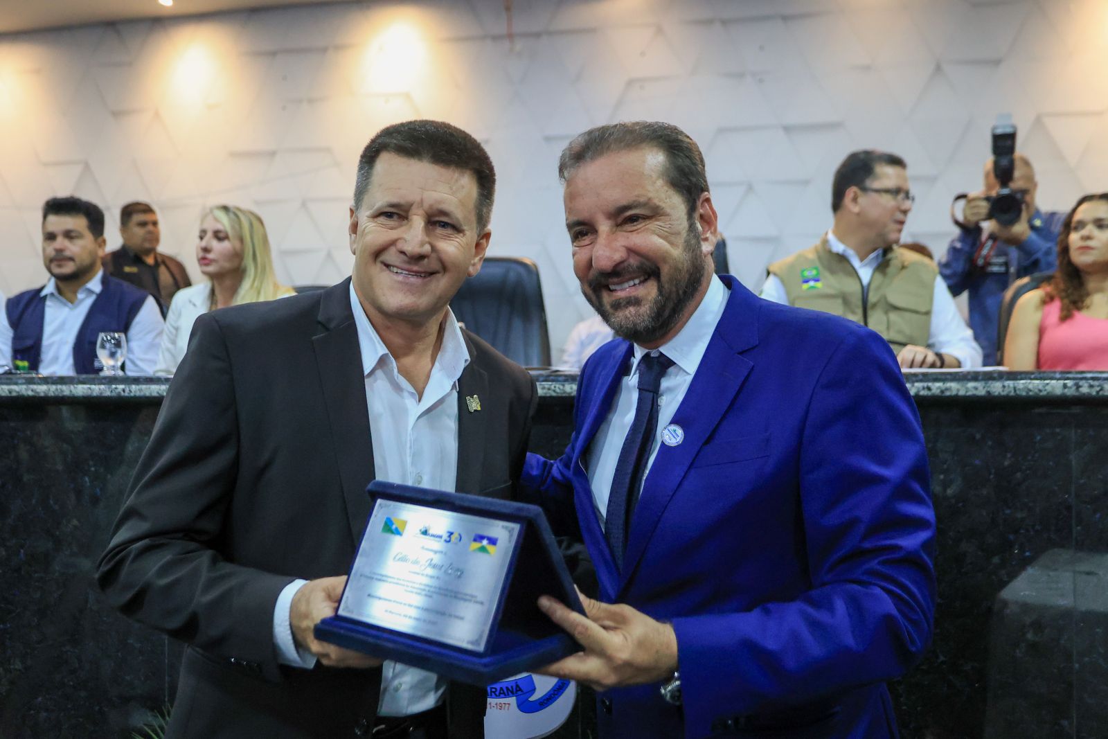 O prefeito destacou a importância do cargo e o compromisso de liderar os interesses coletivos dos 52 municípios 