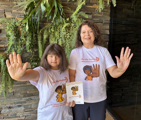 Brasília (DF) Mães relatam luta e busca pela educação inclusiva, Patrícia Almeida com sua filha Amanda Almeida.
Foto: Acervo Pessoal/Divulgaçāo