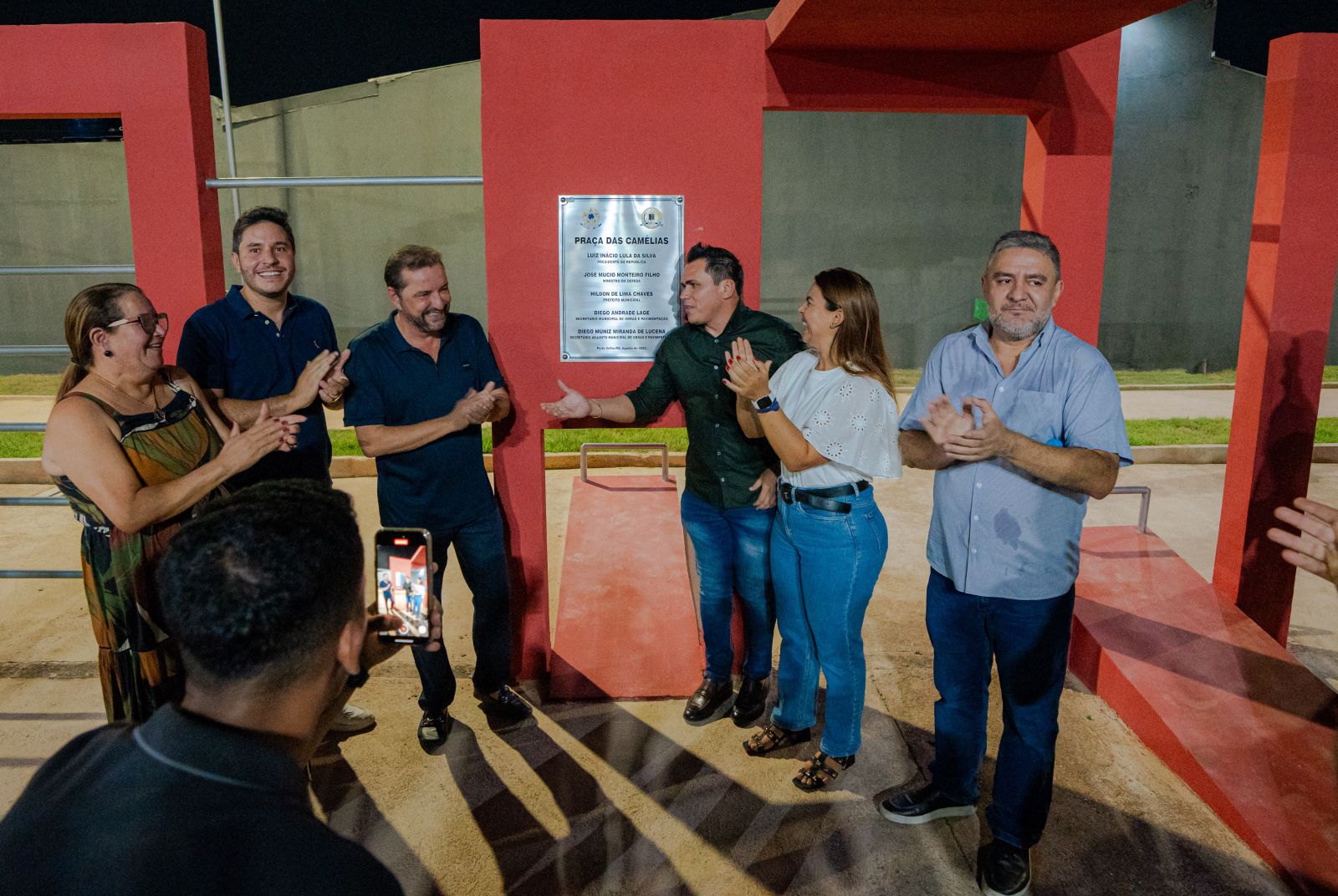 Na inauguração, Hildon falou sobre o benefício do espaço a milhares de cidadãos