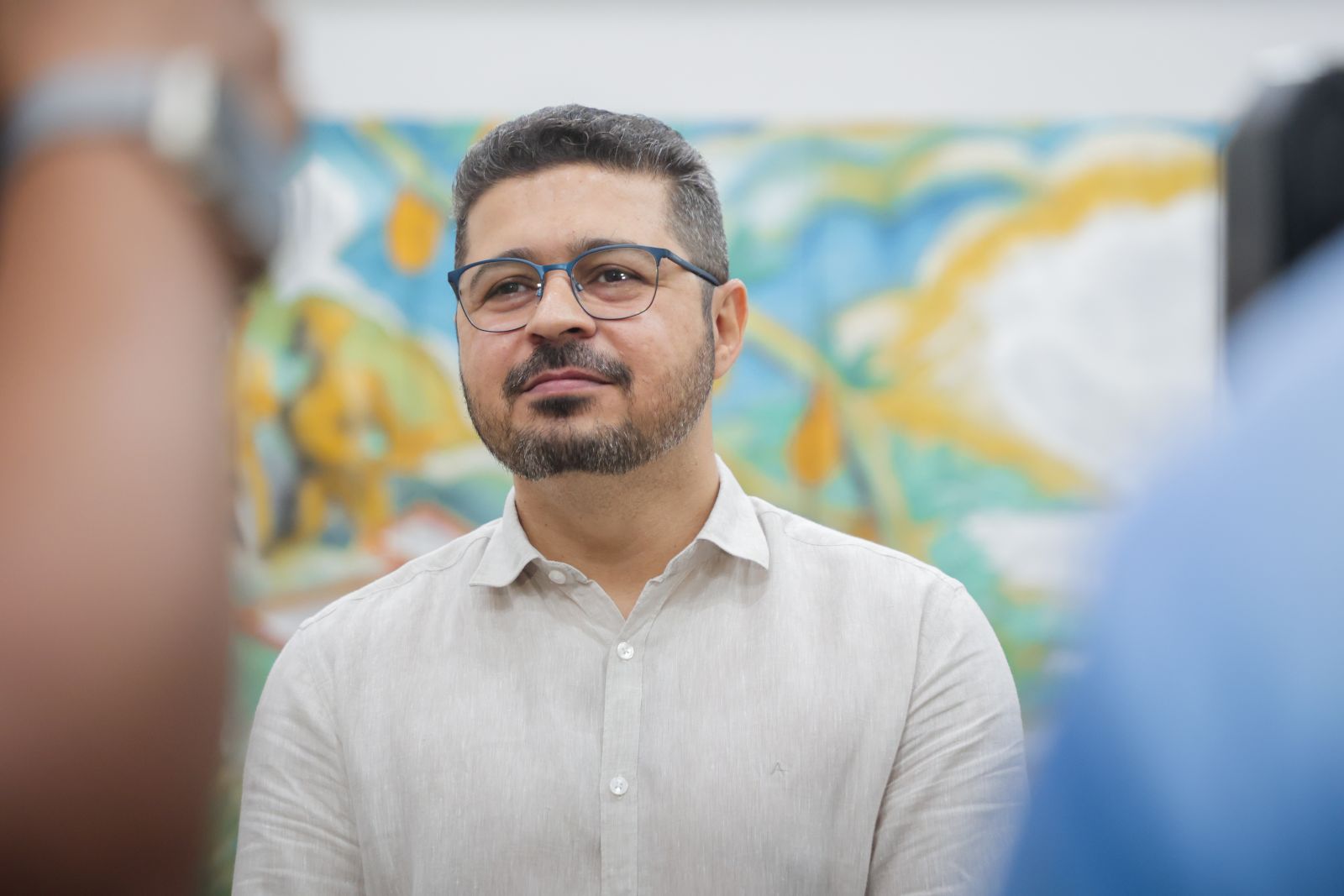 O adjunto da pasta, Basílio Leandro, também participou do evento