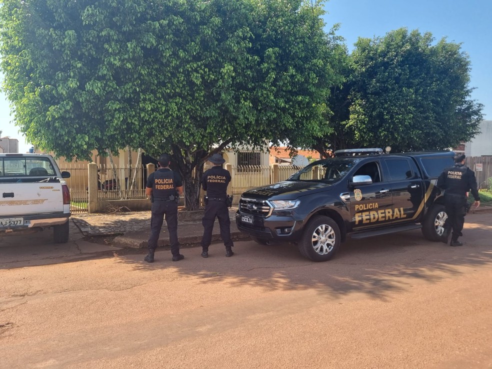 PF cumpre mandados em cidades de RO e do PR contra comércio ilegal de diamentes — Foto: Divulgação/PF
