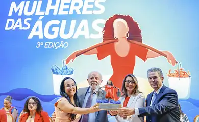 18.03.2026 - Presidente da República, Luiz Inácio Lula da Silva, durante solenidade de entrega da 3ª edição do Prêmio Mulheres das Águas, no Teatro Nacional. Brasília - DF.

Foto: Ricardo Stuckert / PR