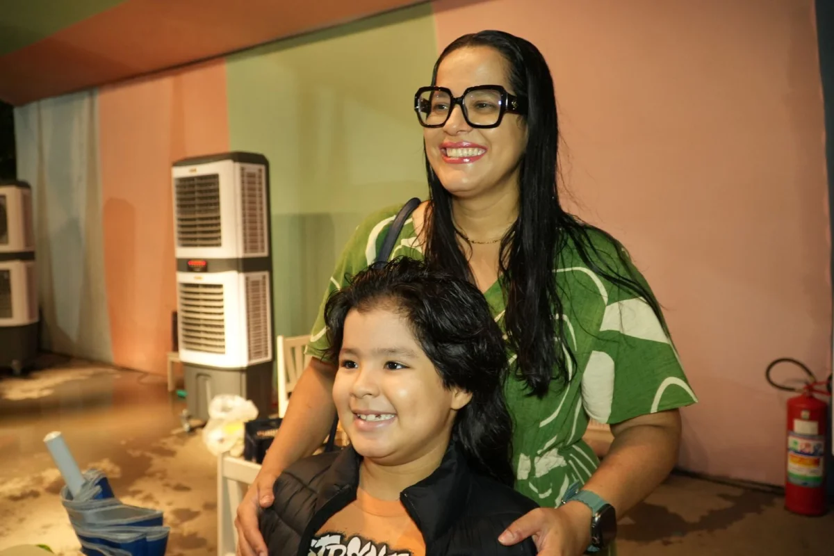  Janaína Dias, mãe de Derek César, destacou a importância do momento