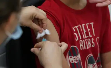 O Distrito Federal começou a vacinar crianças acima de 6 anos contra a COVID-19