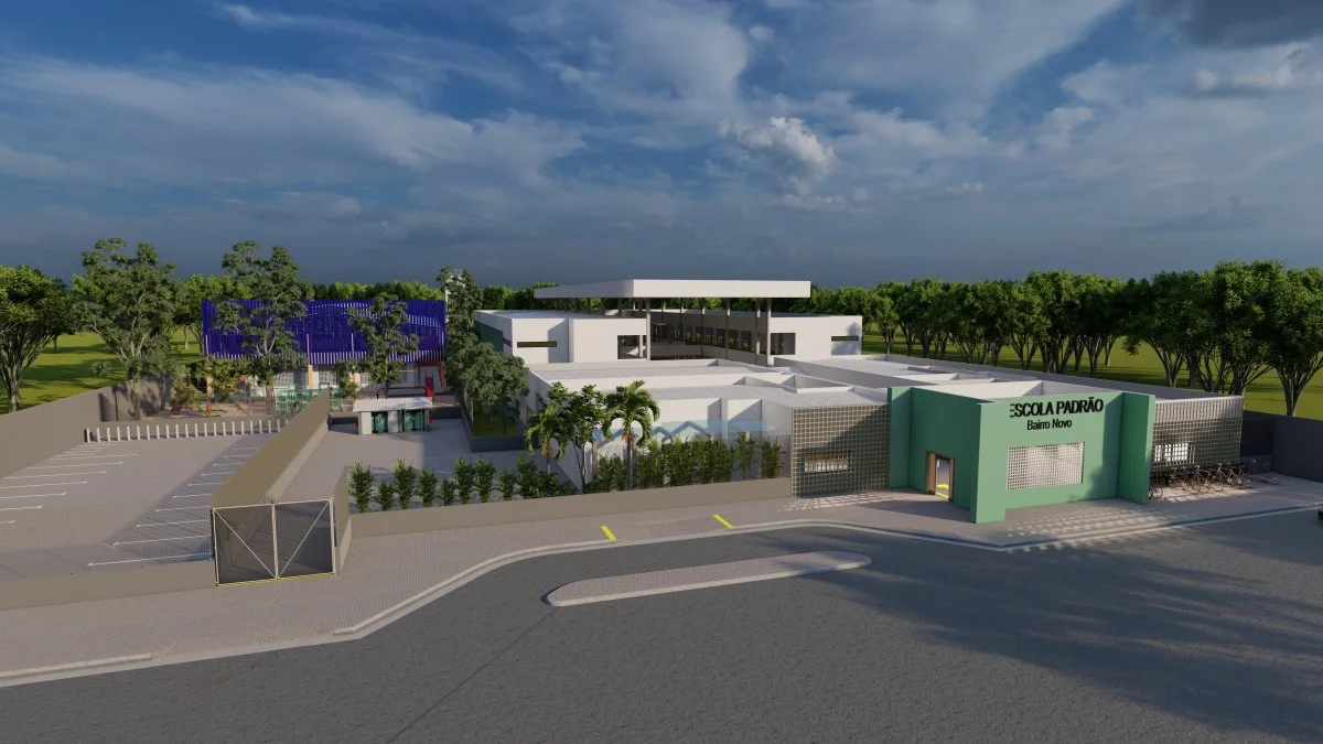 Construção da nova unidade de ensino no Bairro Novo é um dos destaques do pacote de investimentos