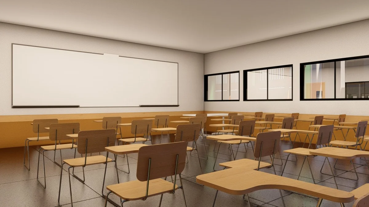 Escola terá capacidade para atender centenas de alunos em dois turnos