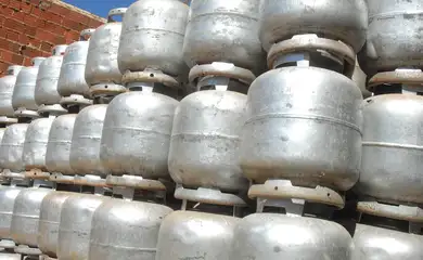 Botijão de gás