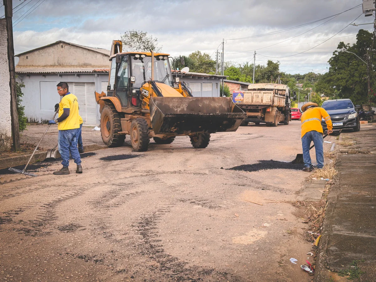 Trabalho segue avançando em ritmo acelerado na capital rondoniense