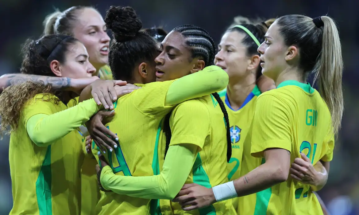 :Lívia Villas Boas/CBF/direitos reservados seleção feminina, futebol, amistoso Brasil x Japão 2025