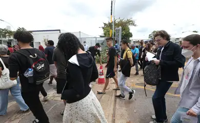 Abertura dos portões, segunda etapa do Exame Nacional do Ensino Médio (Enem) 2022.