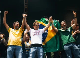 Nikolas destaca coragem de Marcos Rogério no Senado e o chama de “futuro governador”