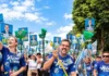 A vassoura que simboliza uma campanha vitoriosa